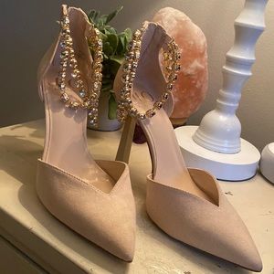 Worn once.  Just not my style. JLO heels